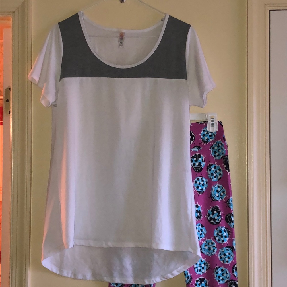 LulaRoe OS Ladybug Outfit w Small Classic 🦄
